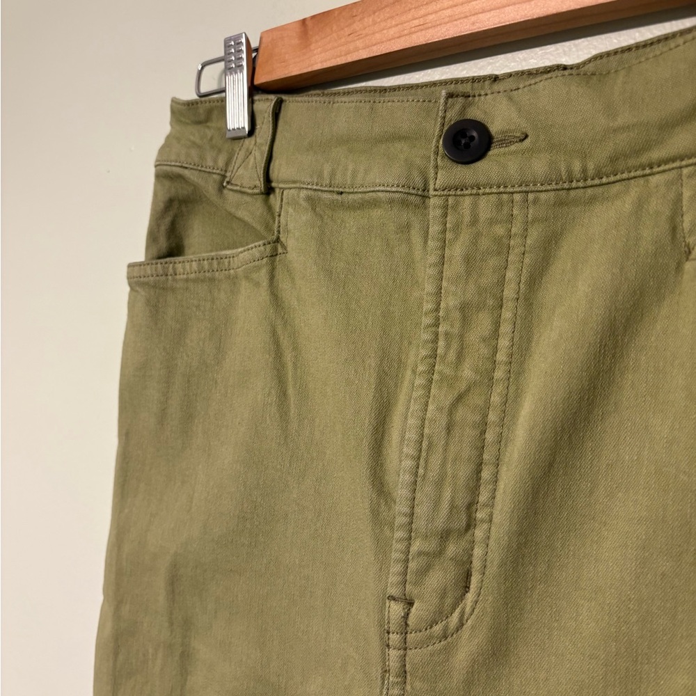 Madewell Spring Green Wide Leg Pants - Picture 4 of 5